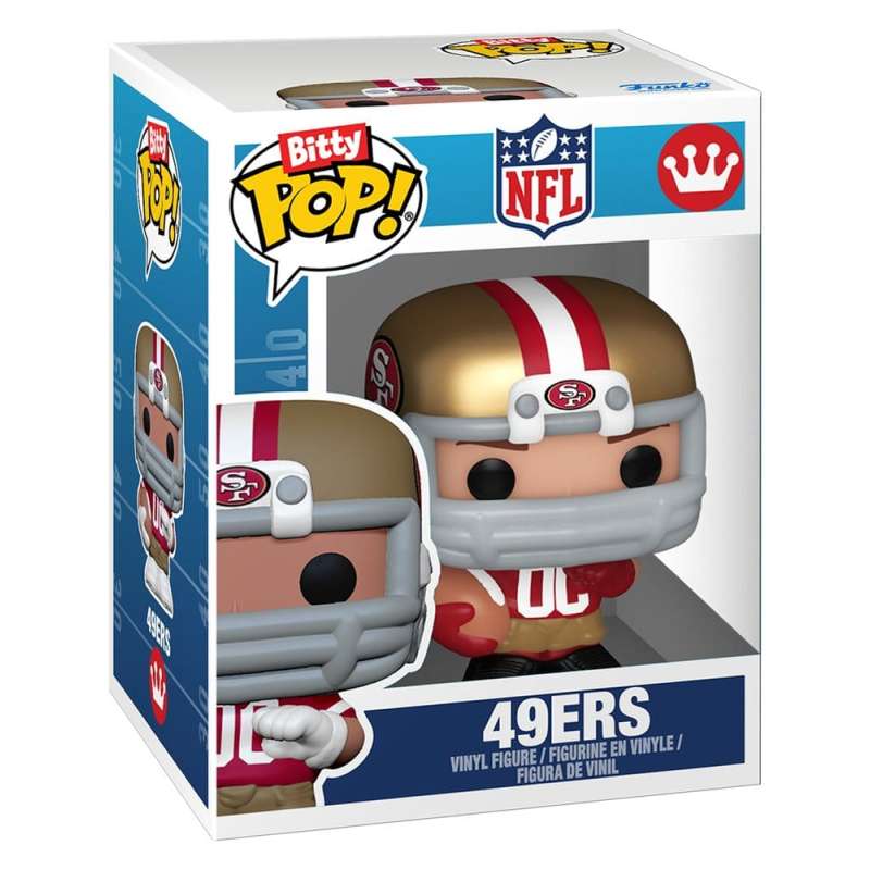 SPOTT-GR NFL Bitty POP! Helmets - Φιγούρες Βινυλίου NFC Series 1 Σετ (Σετ 12 Τεμάχια)