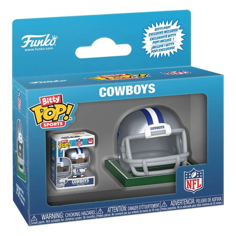 SPOTT-GR NFL Bitty POP! Helmets - Φιγούρες Βινυλίου NFC Series 1 Σετ (Σετ 12 Τεμάχια)