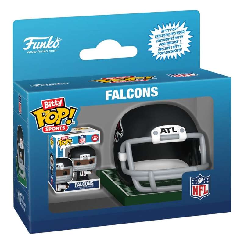 SPOTT-GR NFL Bitty POP! Helmets - Φιγούρες Βινυλίου NFC Series 1 Σετ (Σετ 12 Τεμάχια)