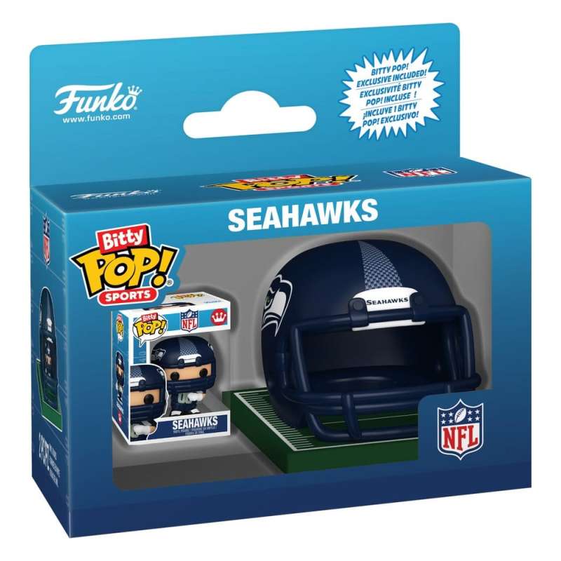 SPOTT-GR NFL Bitty POP! Helmets - Φιγούρες Βινυλίου NFC Series 1 Σετ (Σετ 12 Τεμάχια)