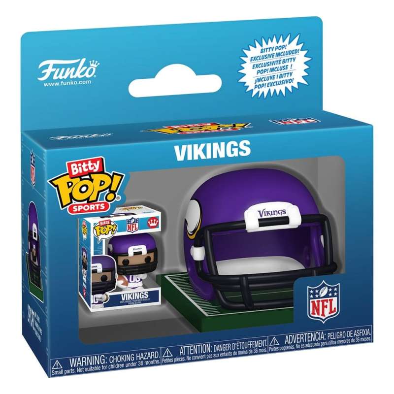 SPOTT-GR NFL Bitty POP! Helmets - Φιγούρες Βινυλίου NFC Series 1 Σετ (Σετ 12 Τεμάχια)