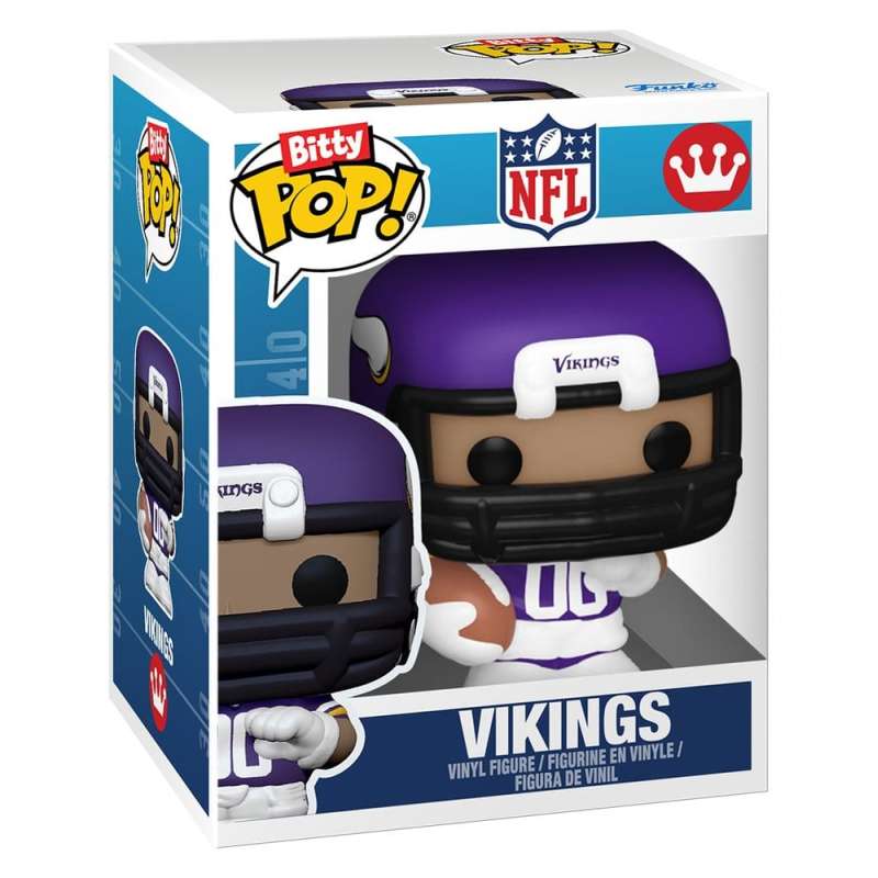 SPOTT-GR NFL Bitty POP! Helmets - Φιγούρες Βινυλίου NFC Series 1 Σετ (Σετ 12 Τεμάχια)