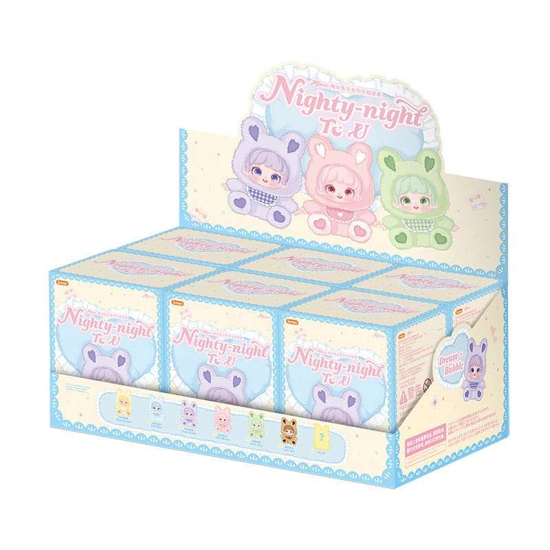 SPOTT-GR Miana: Nighty Night To U Series - Φιγούρες σε Blind Box Μεγέθους 15cm Display (Σετ 6 Τεμάχια)
