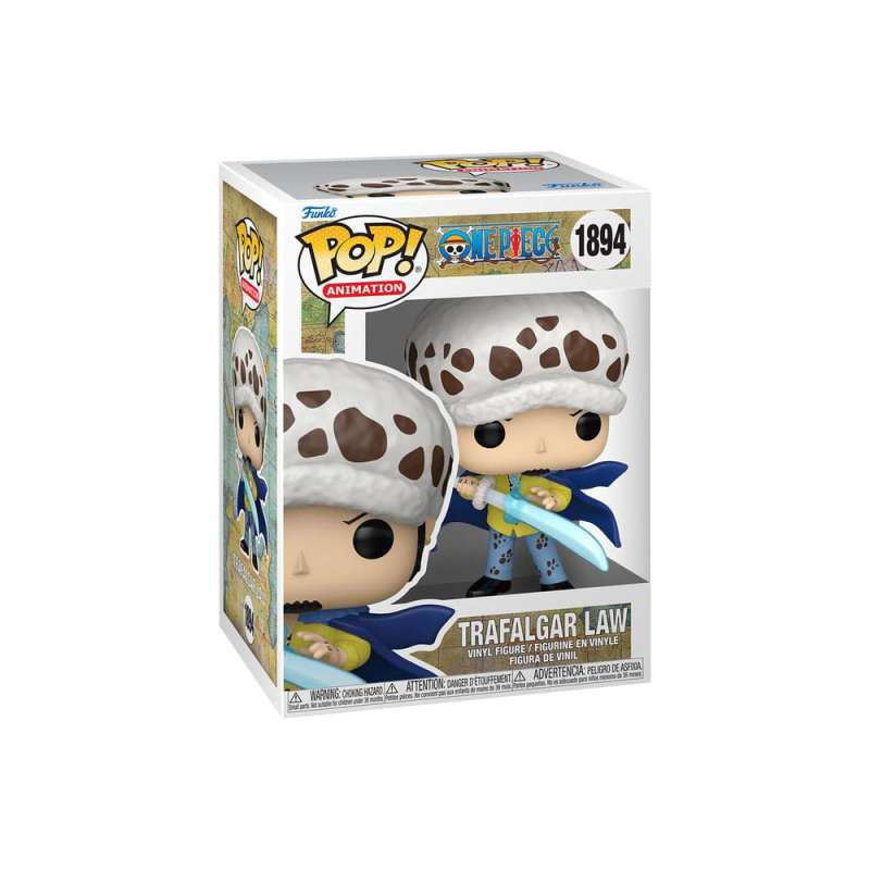 SPOTT-GR One Piece POP! Animation - Φιγούρα Βινυλίου Trafalgar Law Μεγέθους 9cm