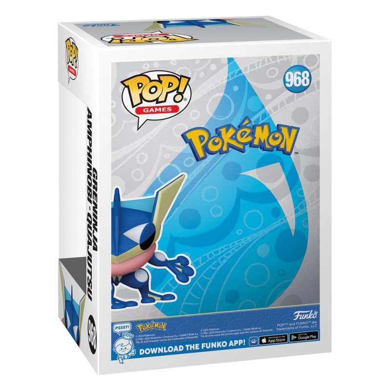 SPOTT-GR Pokémon POP! Games - Φιγούρα Βινυλίου Greninja (EU Edition) Μεγέθους 9cm
