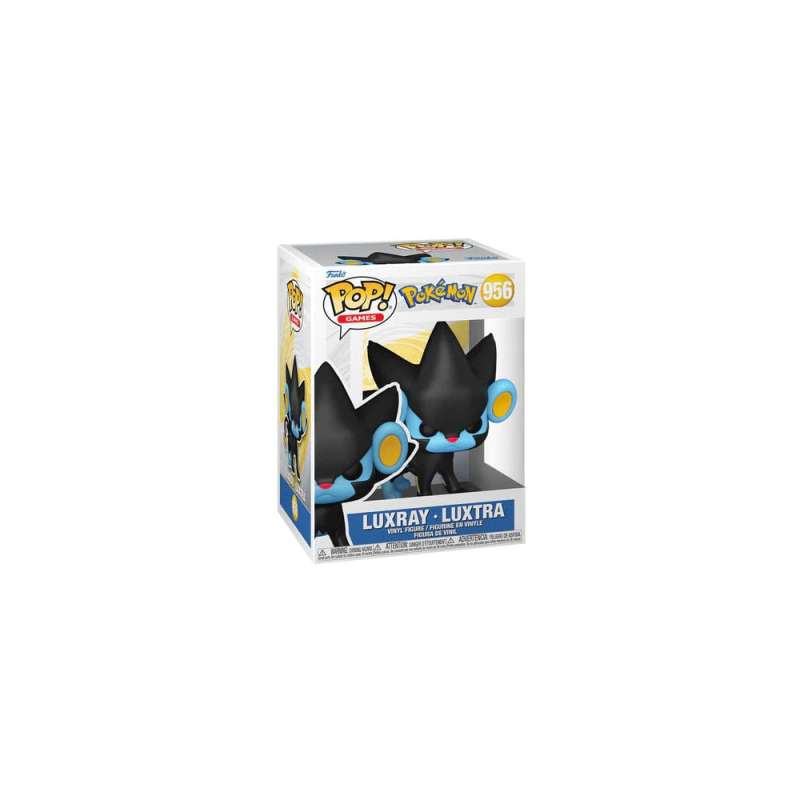 SPOTT-GR Pokémon POP! Games - Φιγούρα Βινυλίου Luxray (EU Edition) Μεγέθους 9cm