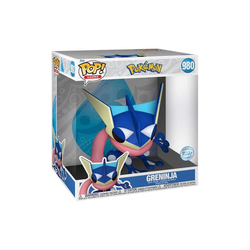 SPOTT-GR Pokémon Super Sized Jumbo POP! - Φιγούρα Βινυλίου Greninja Μεγέθους 25cm