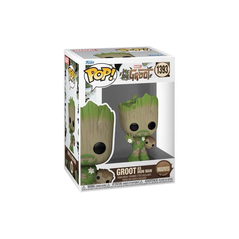 SPOTT-GR We Are Groot POP! Movies - Φιγούρα Βινυλίου Iron Man Μεγέθους 9cm