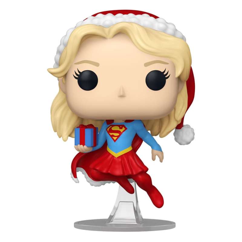 SPOTT-GR DC Comics POP! Heroes Vinyl Holiday '24- Supergirl Μεγέθους 9cm