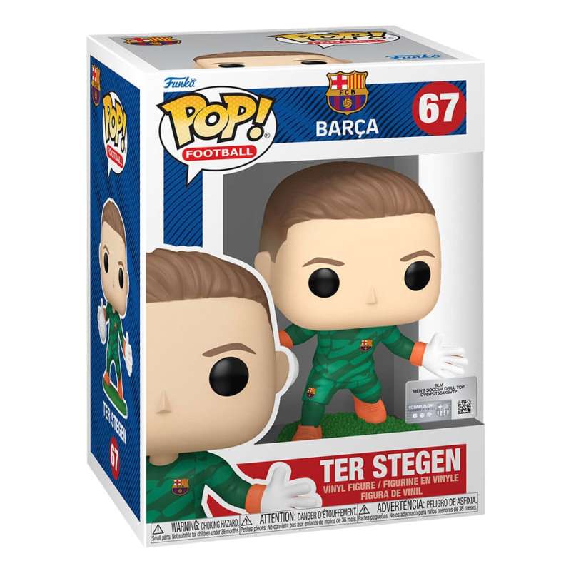 SPOTT-GR EFL POP! Football - Φιγούρα Βινυλίου Barcelona - Ter Stegen Μεγέθους 9cm