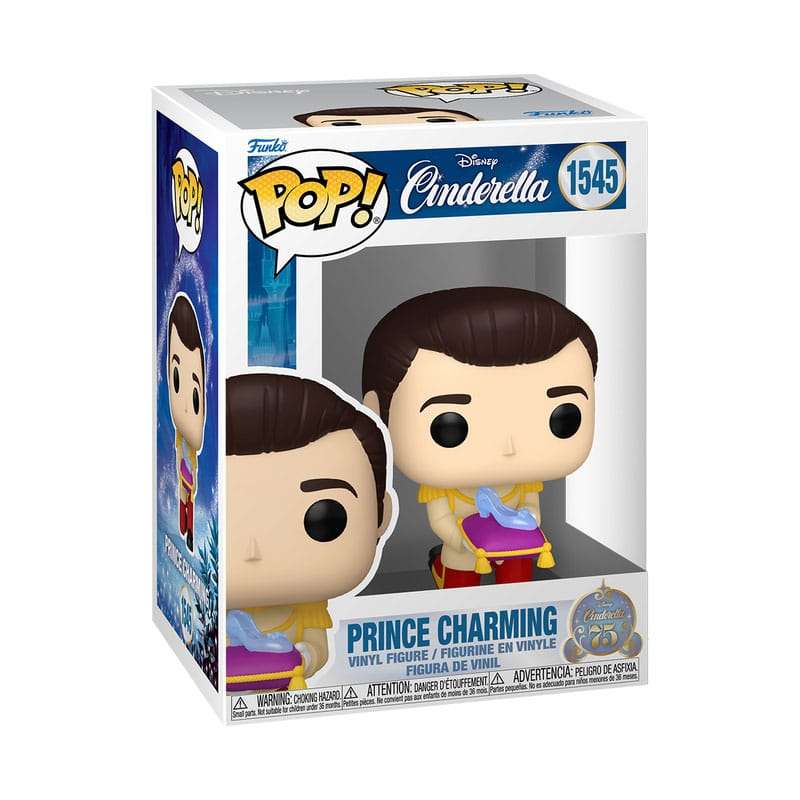 SPOTT-GR Cinderella 75th Anniversary POP! Disney - Φιγούρα Βινυλίου Prince C Μεγέθους 9cm