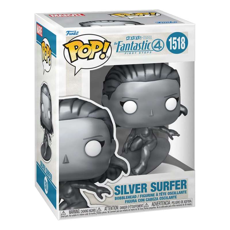 SPOTT-GR The Fantastic Four: First Steps POP! Marvel - Φιγούρα Βινυλίου Silver Surfer Μεγέθους 9cm
