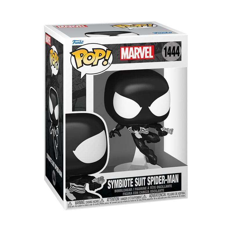 SPOTT-GR Spider-Man Comics POP! Heroes Vinyl Symbiote Spider-Man Μεγέθους 9cm