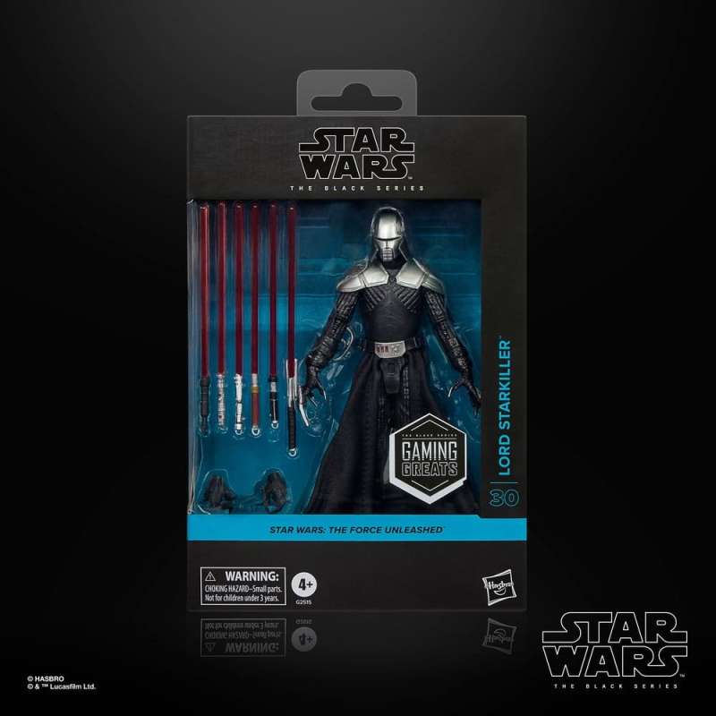 SPOTT-GR Star Wars Black Series - Φιγούρα Δράσης Lord Starkiller Μεγέθους 15cm