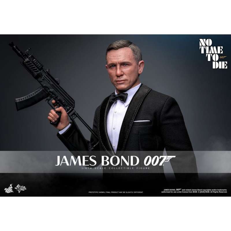 SPOTT-GR No Time to Die Movie Masterpiece - Φιγούρα Δράσης (Αναλογία 1/6) James Bond Μεγέθους 30cm