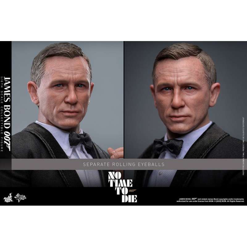 SPOTT-GR No Time to Die Movie Masterpiece - Φιγούρα Δράσης (Αναλογία 1/6) James Bond Μεγέθους 30cm