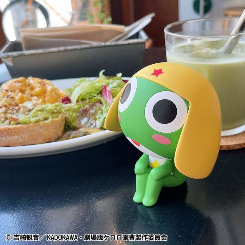 SPOTT-GR Sergeant Frog Look Up - Φιγούρα PVC Keroro Μεγέθους 11cm