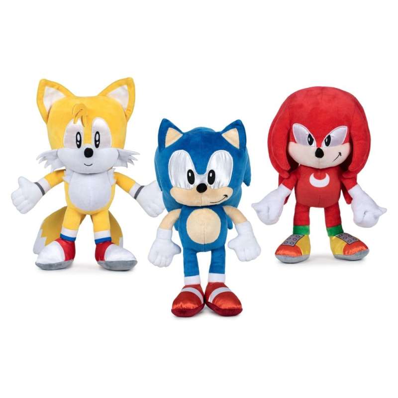 SPOTT-GR Sonic - The Hedgehog - Λούτρινα Classic & Friends Μεγέθους 30cm Σετ (Σετ 24 Τεμάχια)