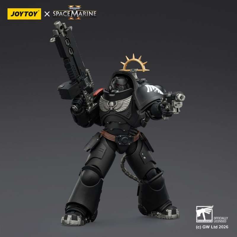SPOTT-GR Warhammer 40,000 - Φιγούρα Δράσης Raven Guard Heavy Intercessor Μεγέθους 13cm