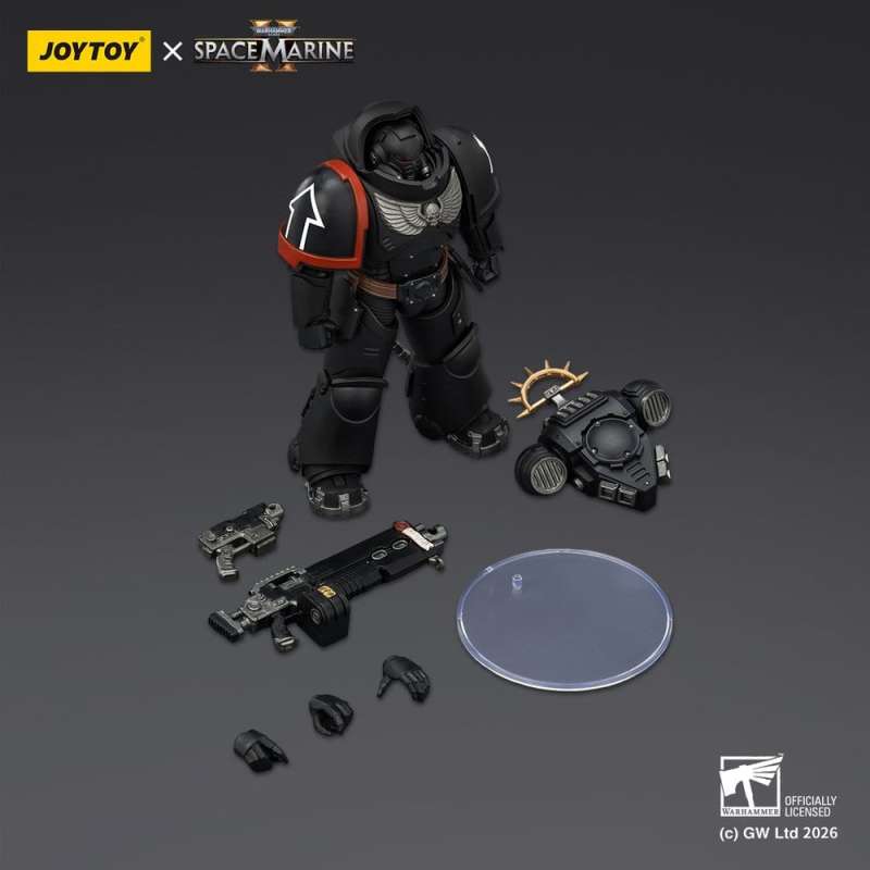 SPOTT-GR Warhammer 40,000 - Φιγούρα Δράσης Raven Guard Heavy Intercessor Μεγέθους 13cm