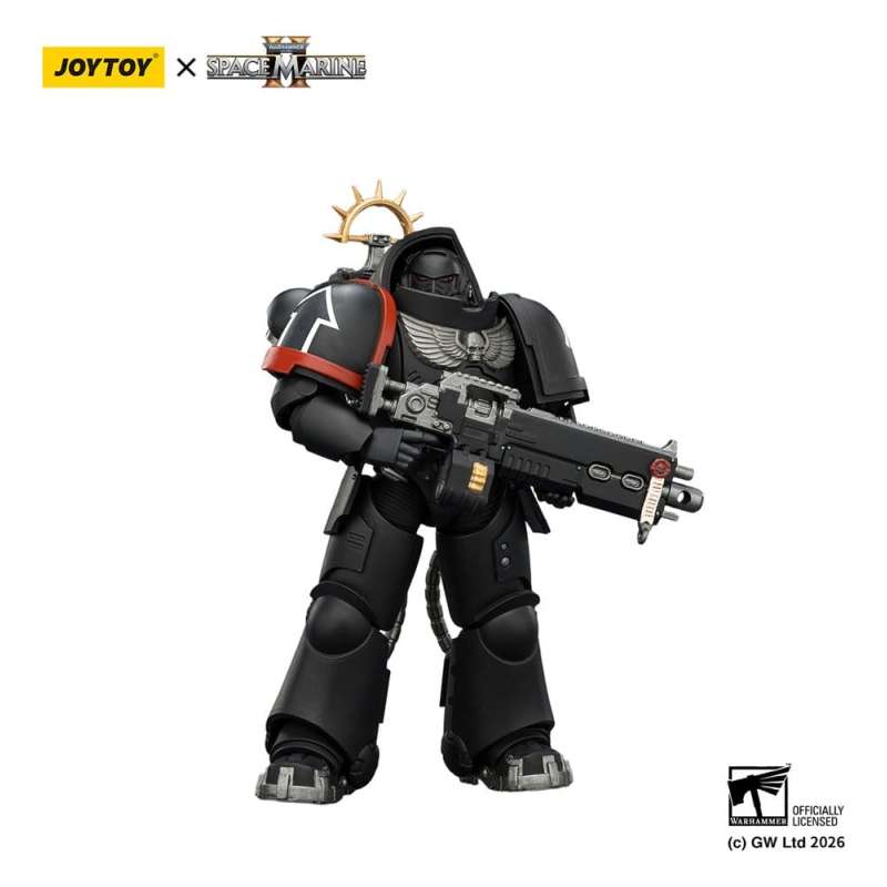 SPOTT-GR Warhammer 40,000 - Φιγούρα Δράσης Raven Guard Heavy Intercessor Μεγέθους 13cm