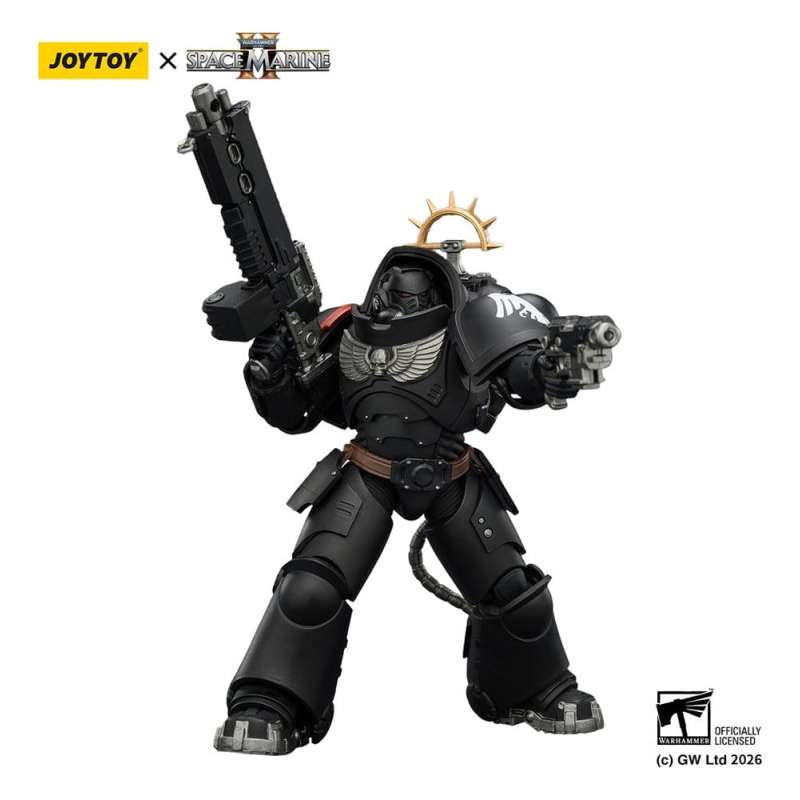 SPOTT-GR Warhammer 40,000 - Φιγούρα Δράσης Raven Guard Heavy Intercessor Μεγέθους 13cm