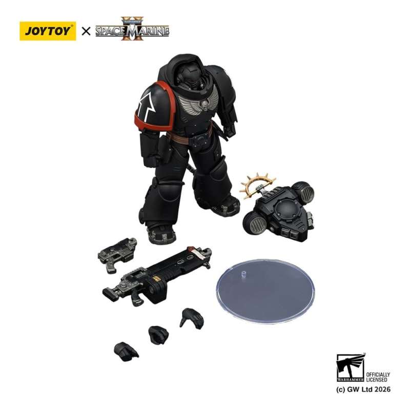 SPOTT-GR Warhammer 40,000 - Φιγούρα Δράσης Raven Guard Heavy Intercessor Μεγέθους 13cm