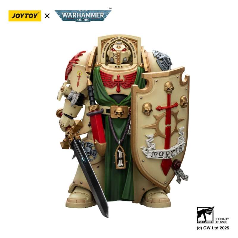 SPOTT-GR Warhammer 40,000 - Φιγούρα Δράσης Dark Angels Deathwing Knight 3 Μεγέθους 14cm