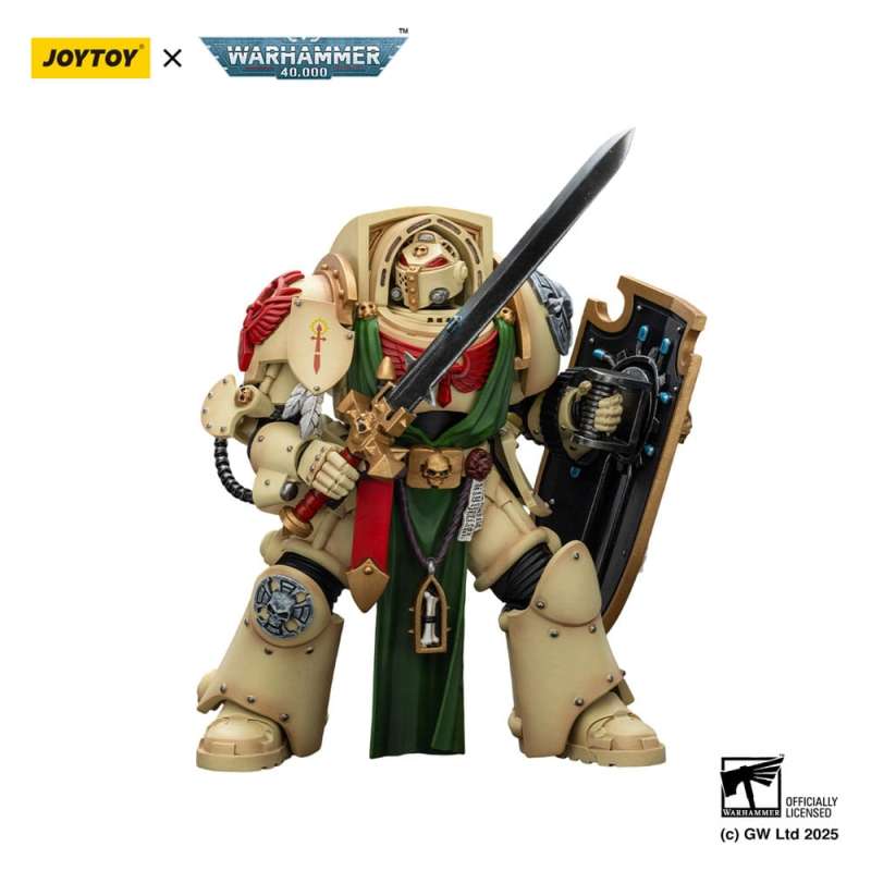 SPOTT-GR Warhammer 40,000 - Φιγούρα Δράσης Dark Angels Deathwing Knight 3 Μεγέθους 14cm