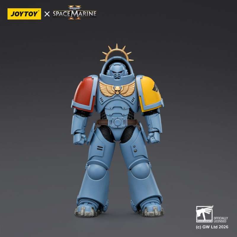 SPOTT-GR Warhammer 40,000 - Φιγούρα Δράσης Space Wolves Heavy Intercessor (Game Edition) Μεγέθους 13cm