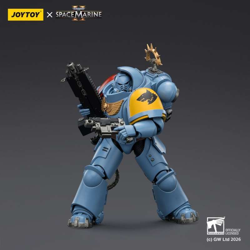 SPOTT-GR Warhammer 40,000 - Φιγούρα Δράσης Space Wolves Heavy Intercessor (Game Edition) Μεγέθους 13cm