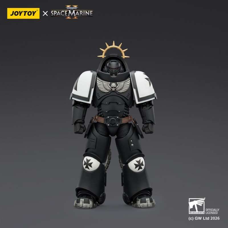 SPOTT-GR Warhammer 40,000 - Φιγούρα Δράσης Black Templars Heavy Intercessor (Game Edition) Μεγέθους 13cm
