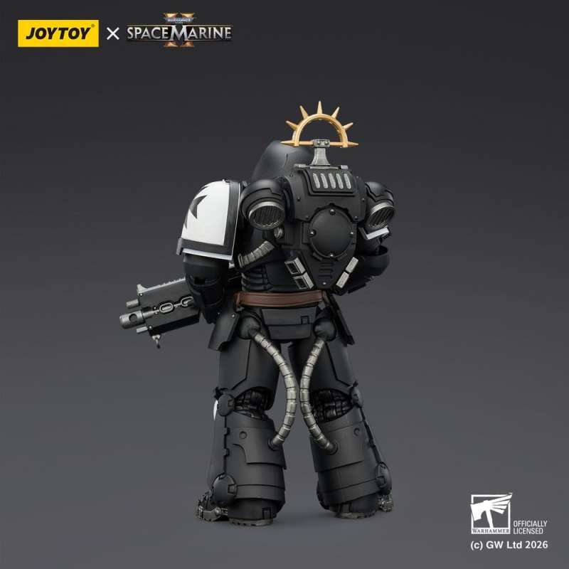 SPOTT-GR Warhammer 40,000 - Φιγούρα Δράσης Black Templars Heavy Intercessor (Game Edition) Μεγέθους 13cm