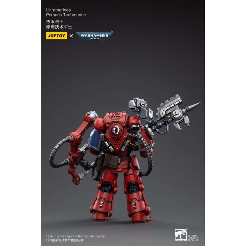 SPOTT-GR Warhammer 40k - Φιγούρα Δράσης (Αναλογία 1/18) Ultramarines Primaris Techmarine Μεγέθους 12cm