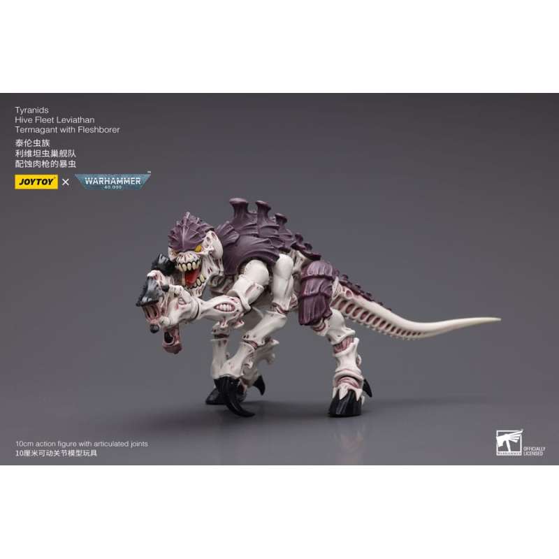 SPOTT-GR Warhammer 40k - Φιγούρα Δράσης (Αναλογία 1/18) Tyranids Hive Fleet Leviathan Termagant with Fleshborer Μεγέθους 12cm