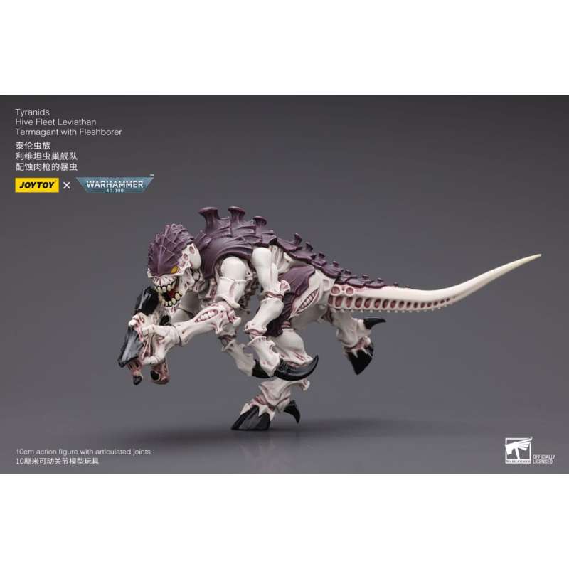 SPOTT-GR Warhammer 40k - Φιγούρα Δράσης (Αναλογία 1/18) Tyranids Hive Fleet Leviathan Termagant with Fleshborer Μεγέθους 12cm