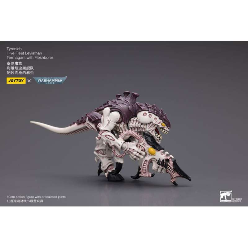SPOTT-GR Warhammer 40k - Φιγούρα Δράσης (Αναλογία 1/18) Tyranids Hive Fleet Leviathan Termagant with Fleshborer Μεγέθους 12cm