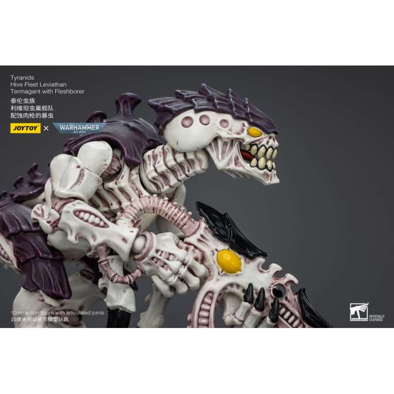 SPOTT-GR Warhammer 40k - Φιγούρα Δράσης (Αναλογία 1/18) Tyranids Hive Fleet Leviathan Termagant with Fleshborer Μεγέθους 12cm