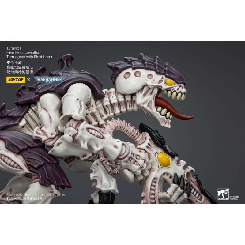 SPOTT-GR Warhammer 40k - Φιγούρα Δράσης (Αναλογία 1/18) Tyranids Hive Fleet Leviathan Termagant with Fleshborer Μεγέθους 12cm