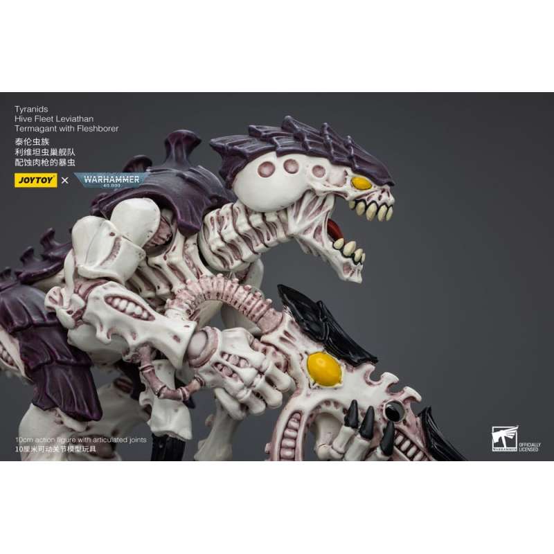 SPOTT-GR Warhammer 40k - Φιγούρα Δράσης (Αναλογία 1/18) Tyranids Hive Fleet Leviathan Termagant with Fleshborer Μεγέθους 12cm