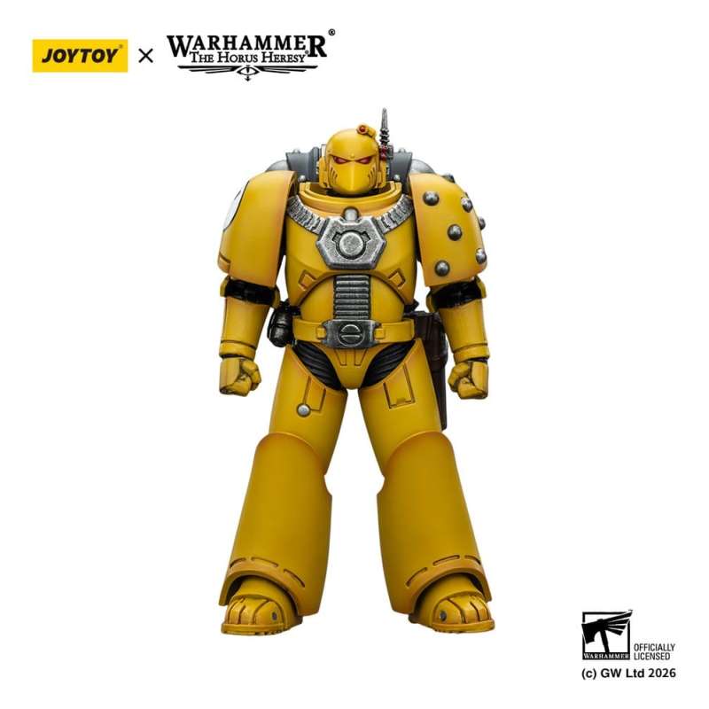 SPOTT-GR Warhammer The Horus Heresy - Φιγούρα Δράσης Imperial Fist MKVI Tactical Legionary Μεγέθους 12cm