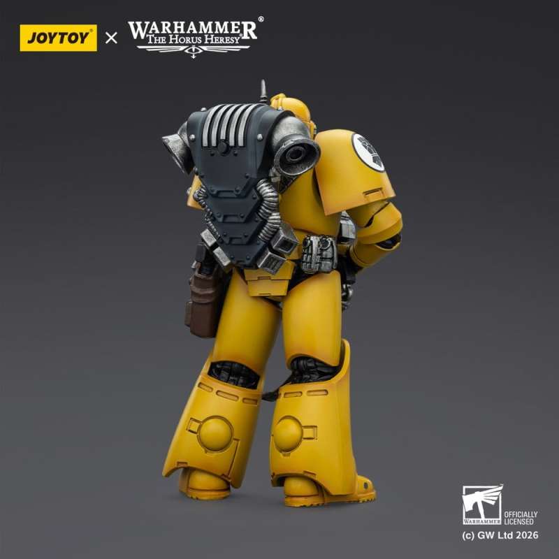 SPOTT-GR Warhammer The Horus Heresy - Φιγούρα Δράσης Imperial Fist MKVI Tactical Legionary Μεγέθους 12cm