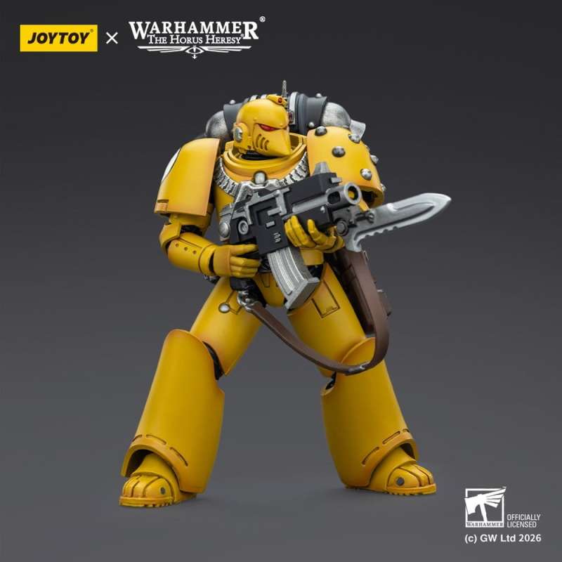 SPOTT-GR Warhammer The Horus Heresy - Φιγούρα Δράσης Imperial Fist MKVI Tactical Legionary Μεγέθους 12cm