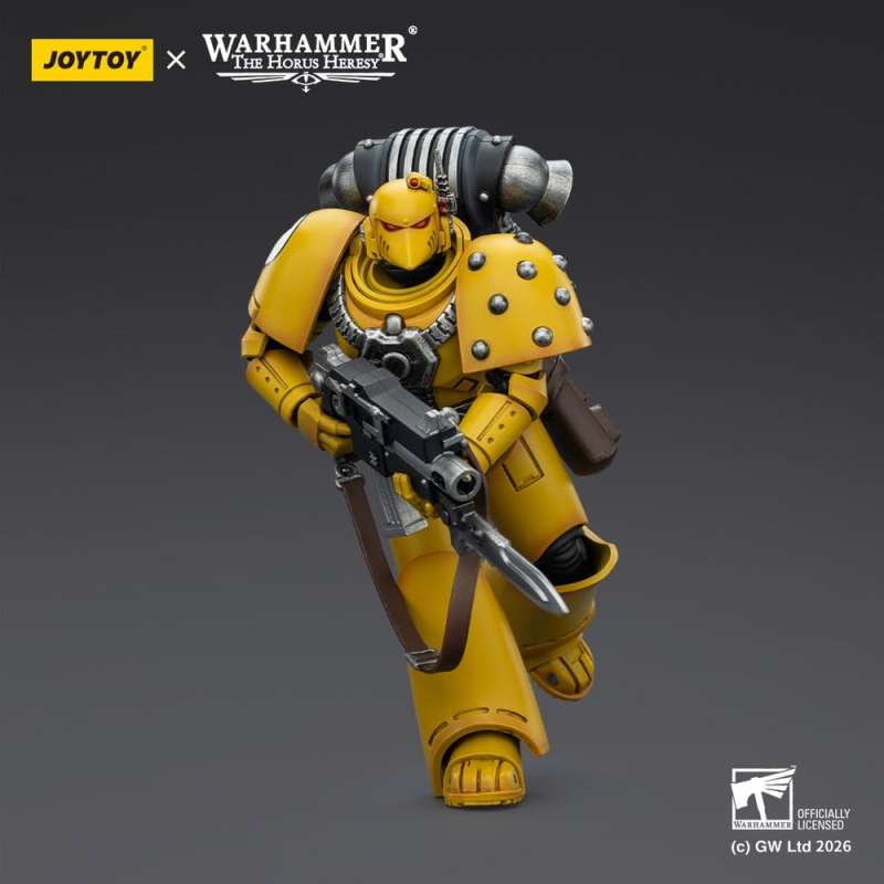 SPOTT-GR Warhammer The Horus Heresy - Φιγούρα Δράσης Imperial Fist MKVI Tactical Legionary Μεγέθους 12cm