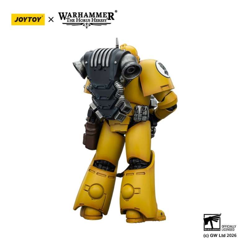 SPOTT-GR Warhammer The Horus Heresy - Φιγούρα Δράσης Imperial Fist MKVI Tactical Legionary Μεγέθους 12cm