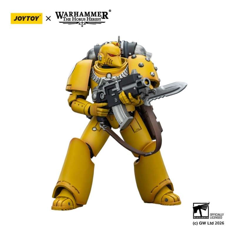 SPOTT-GR Warhammer The Horus Heresy - Φιγούρα Δράσης Imperial Fist MKVI Tactical Legionary Μεγέθους 12cm