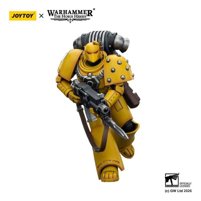 SPOTT-GR Warhammer The Horus Heresy - Φιγούρα Δράσης Imperial Fist MKVI Tactical Legionary Μεγέθους 12cm