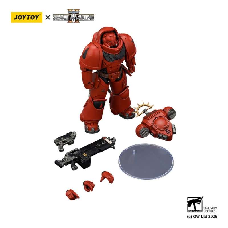 SPOTT-GR Warhammer 40,000 - Φιγούρα Δράσης Blood Angels Heavy Intercessor (Game Edition) Μεγέθους 13cm