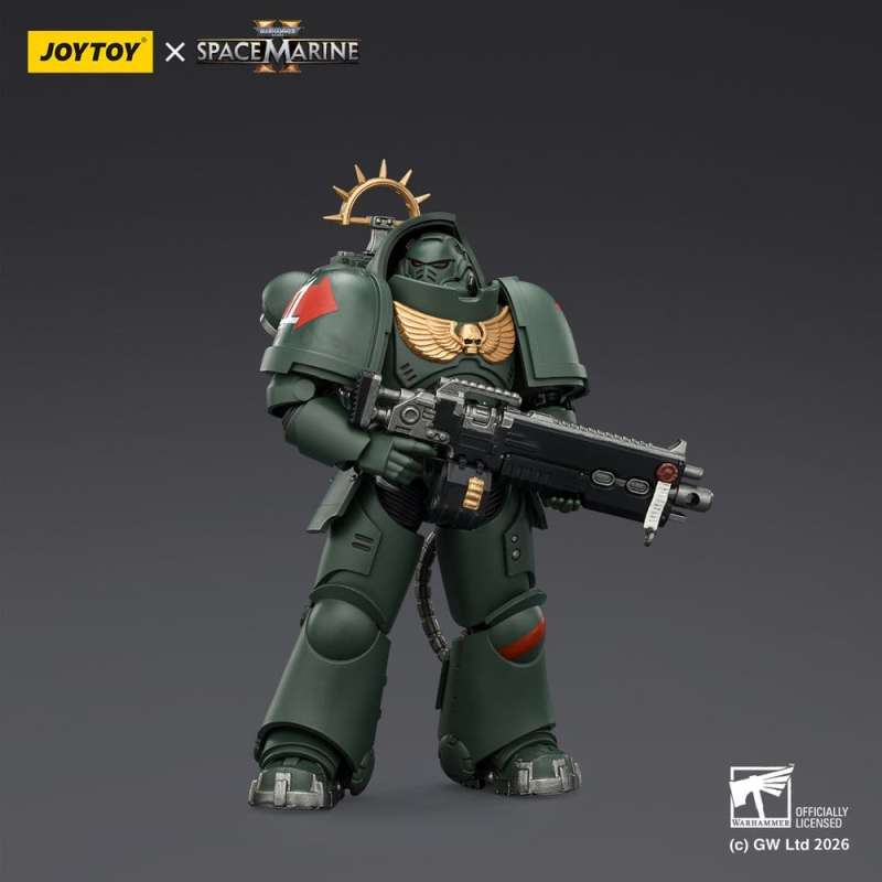 SPOTT-GR Warhammer 40,000 - Φιγούρα Δράσης Dark Angels Heavy Intercessor (Game Edition) Μεγέθους 13cm