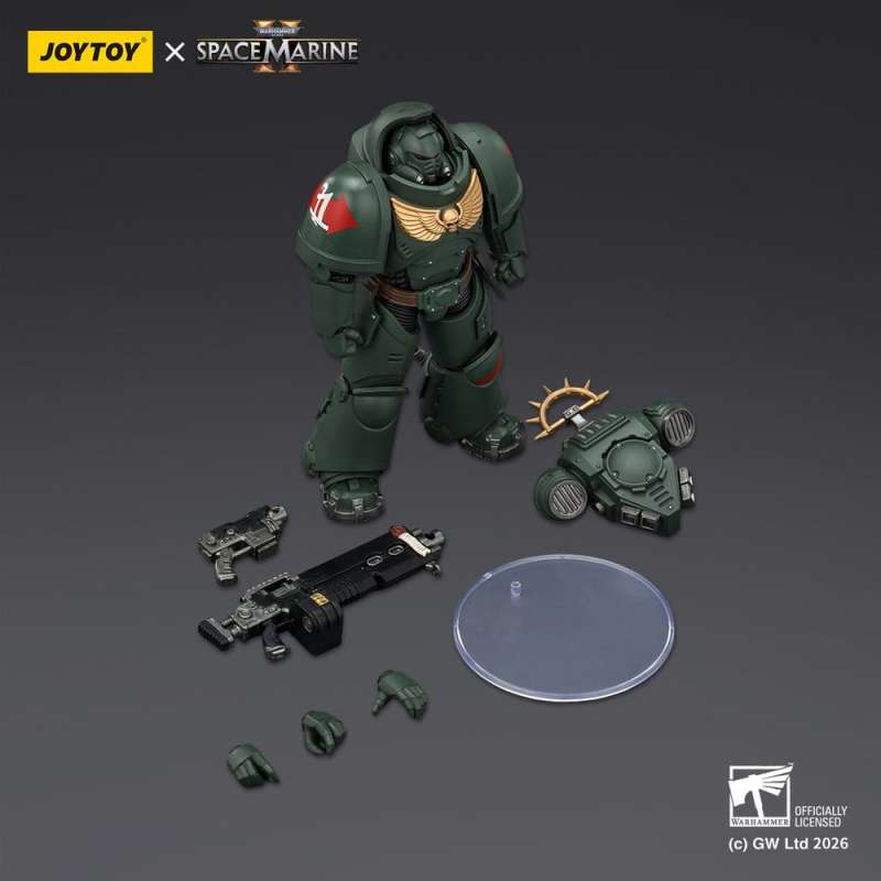SPOTT-GR Warhammer 40,000 - Φιγούρα Δράσης Dark Angels Heavy Intercessor (Game Edition) Μεγέθους 13cm